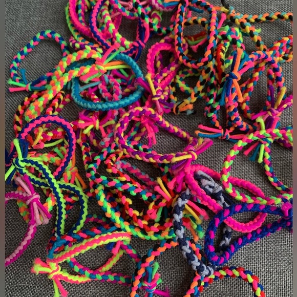 100pc Mixed Assortment Hair Ties & Scrunchies Pre-packed Bundles - Picture 9 of 16